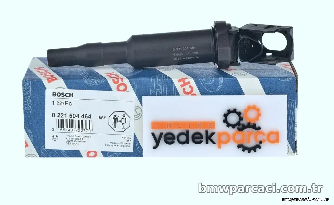 BOSCH 0221504464 | Bmw E46 Kasa 330i, E60 F10 E87 Ateşleme Bobini (Kalem Bobin) - BOSCH - BOS.0221504464 ,2