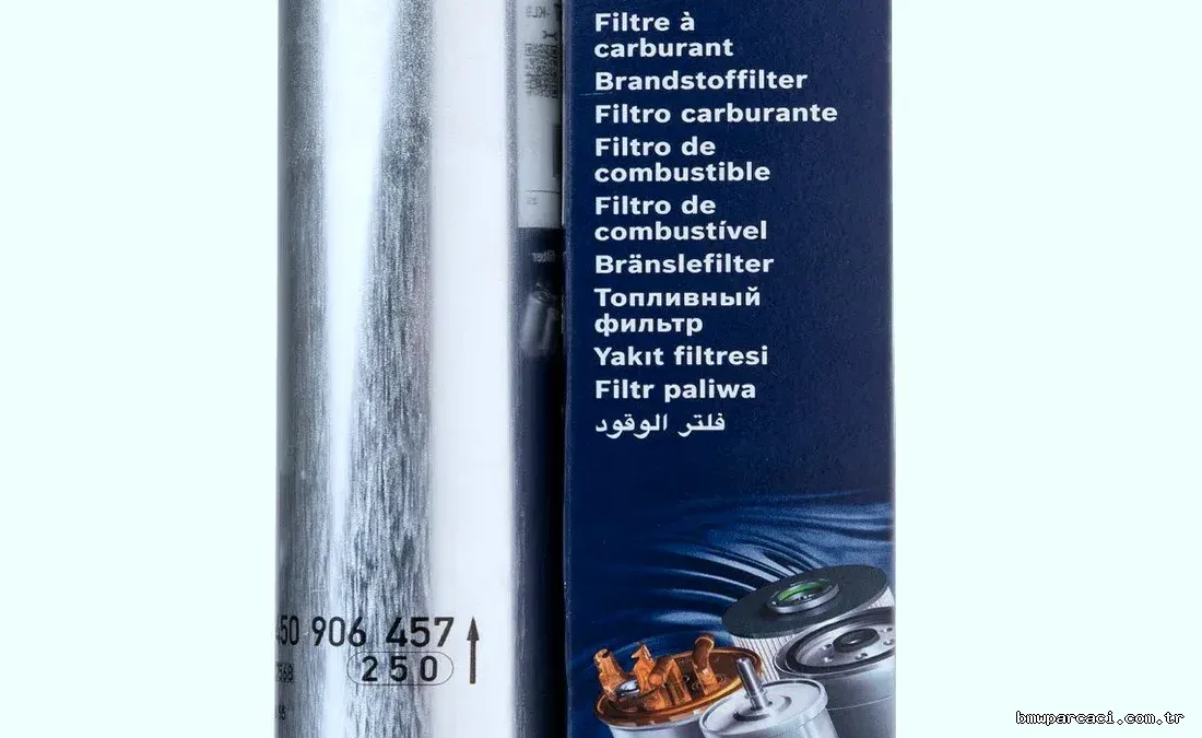 BOSCH 0450906457 | BMW E81 Kasa 116d-120d, E60 E87 F10 X3 E83, N47 M47n2 M57 N57, 05-17 Mazot Filtresi - BOSCH - BOS.045