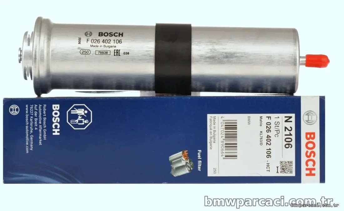 BOSCH F026402106 | Yakıt Filtresi BMW E90 N47 320d 184 HP 13327823413 - BOSCH - BOS.F026402106 ,320D