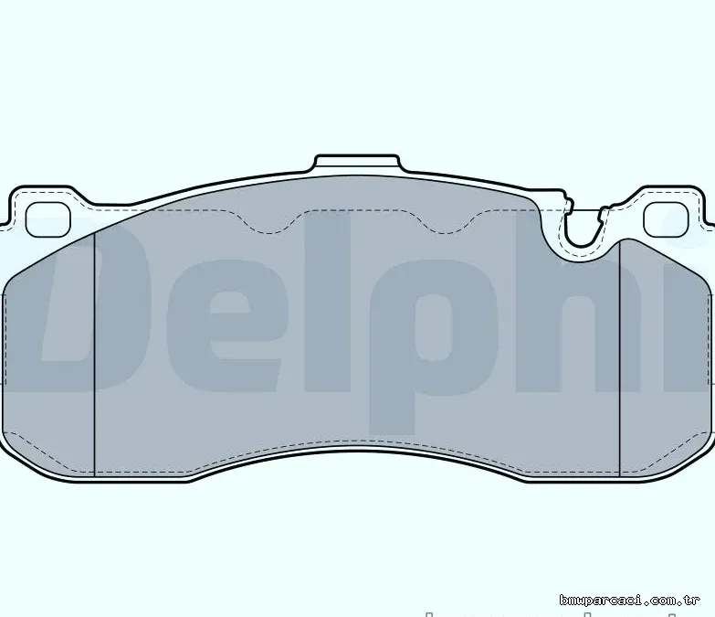 DELPHI LP2131 Fren Disk Balata - DELPHI - LP2131