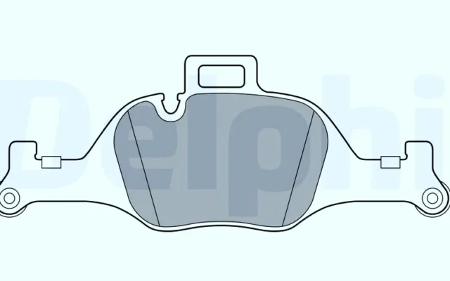 DELPHI LP3299 Fren Disk Balata