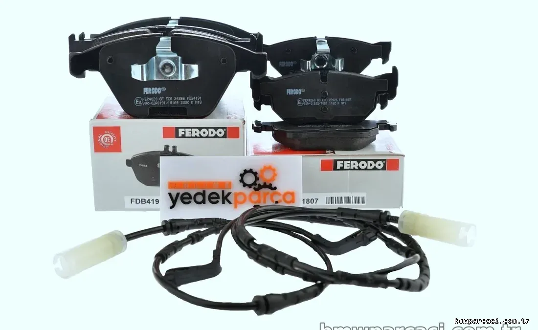 Bmw 3 Serisi E90 320d Ön Ve Arka Fren Balata Kit Takımı Ferodo Marka - FERODO - FER.FDB4191 / FER.FDB1807 / BSG.15-201-0