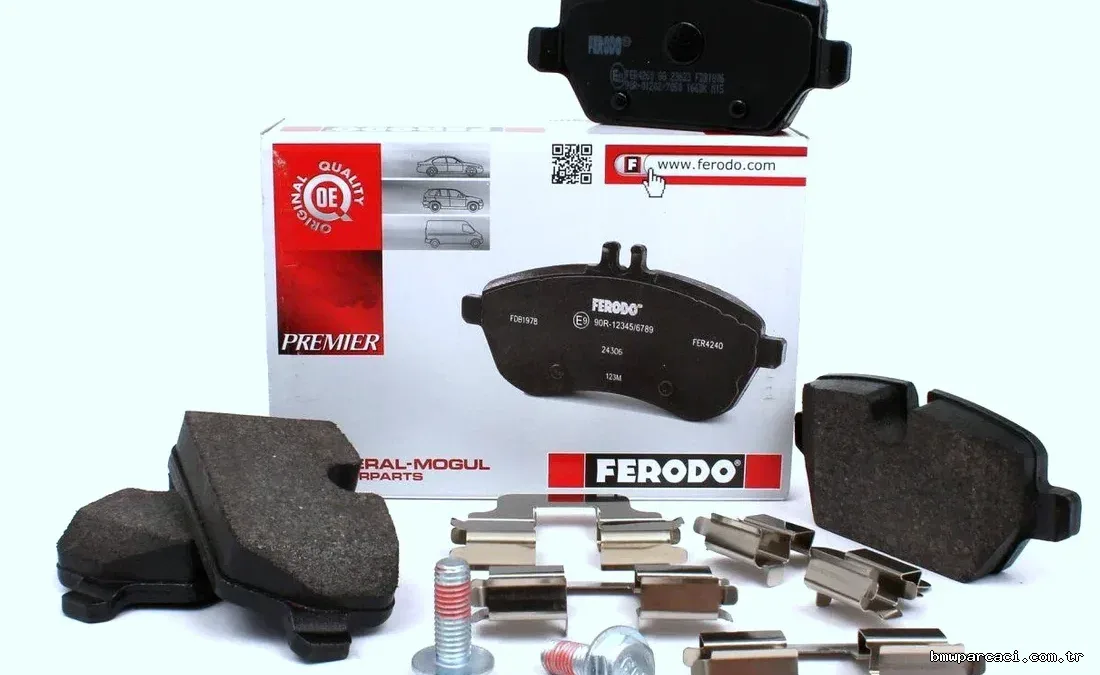 FERODO FDB1806 | Arka Fren Balata Takımı BMW E81 E87 Mini R60 R61 - FERODO - FER.FDB1806 ,5