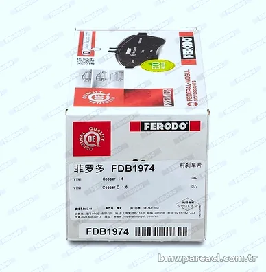 FERODO FDB1974 Fren Disk Balata - FERODO - FDB1974