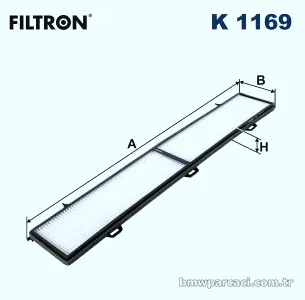 FILTRON K1169 Polen Filtresi - FILTRON - K1169