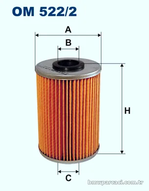 FILTRON OM5222 Yağ Filtresi