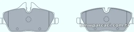 FREMAX FBP1385 Fren Disk Balata - FREMAX - FBP1385