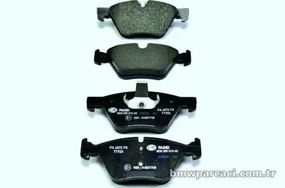 HELLA PAGID 8DB355015031 Fren Disk Balata - HELLA PAGID - 8DB355015031