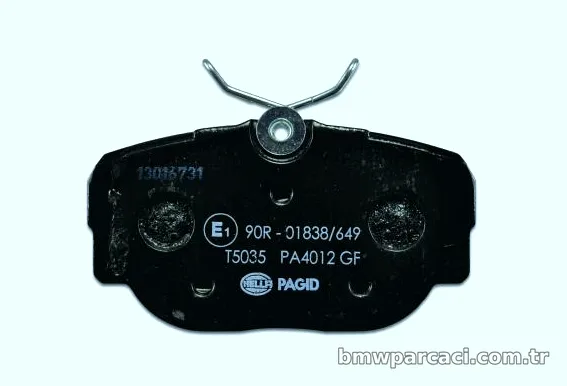HELLA PAGID 8DB355017811 Fren Disk Balata - HELLA PAGID - 8DB355017811
