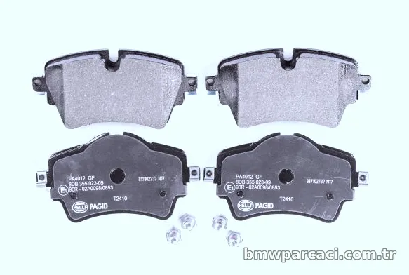 HELLA PAGID 8DB355023091 Fren Disk Balata - HELLA PAGID - 8DB355023091