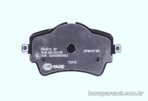 HELLA PAGID 8DB355023091 Fren Disk Balata - HELLA PAGID - 8DB355023091