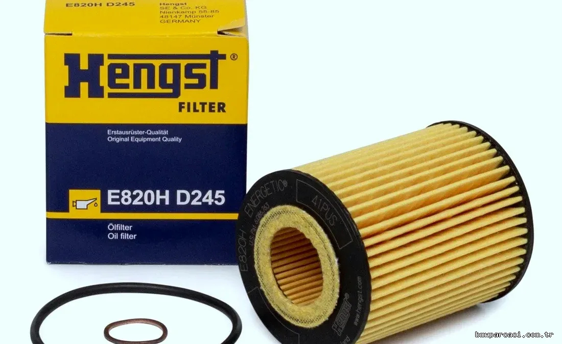 HENGST E820HD245 | Yağ Filtresi BMW F30 / F31 / F20 / F21 116i-320i N13 10-18 - HENGST - HEN.E820HD245