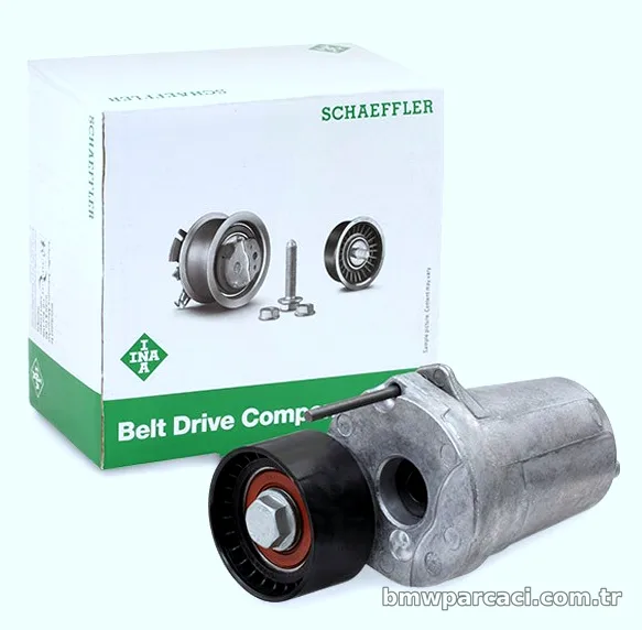 INA 534040210 | Bmw E60/E61/F07/F10/F11, F01/F02, X5 E70, X6 E71 N47/M47/N57 V Kayış Gergi Kütüğü - INA - INA.534040210