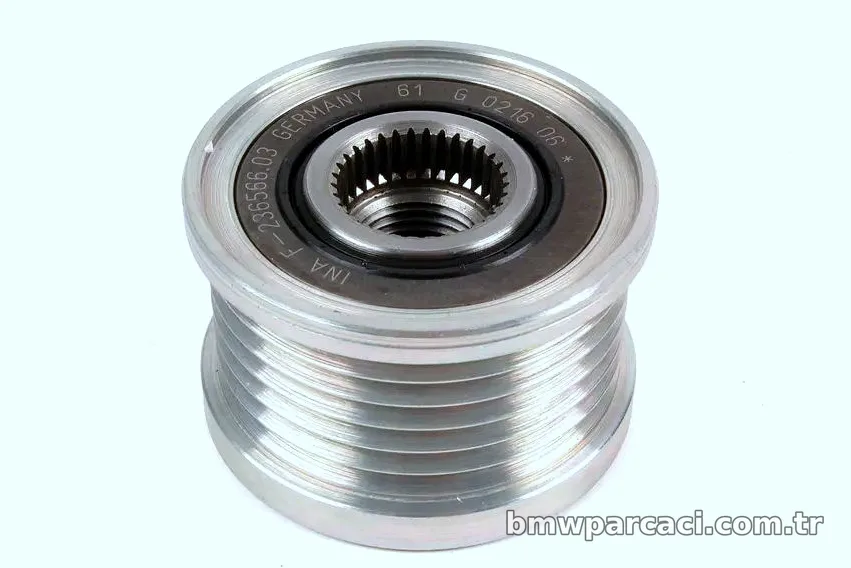 INA 535007510 | Alternatör Kasnağı BMW E81-E87 E46-E90-E91 E60 X1 E84 116i - INA - INA.535007510