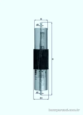 KNECHT KL66 Yakıt Filtresi - KNECHT - KL66