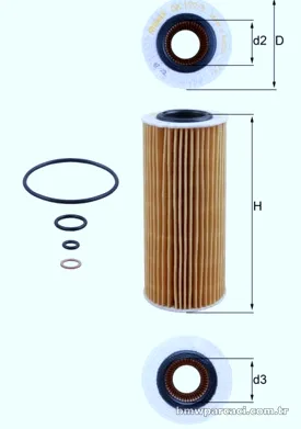 KNECHT OX1773D Yağ Filtresi