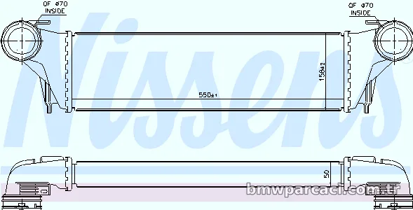NISSENS 96387 Turbo Radyatörü - NISSENS - 96387