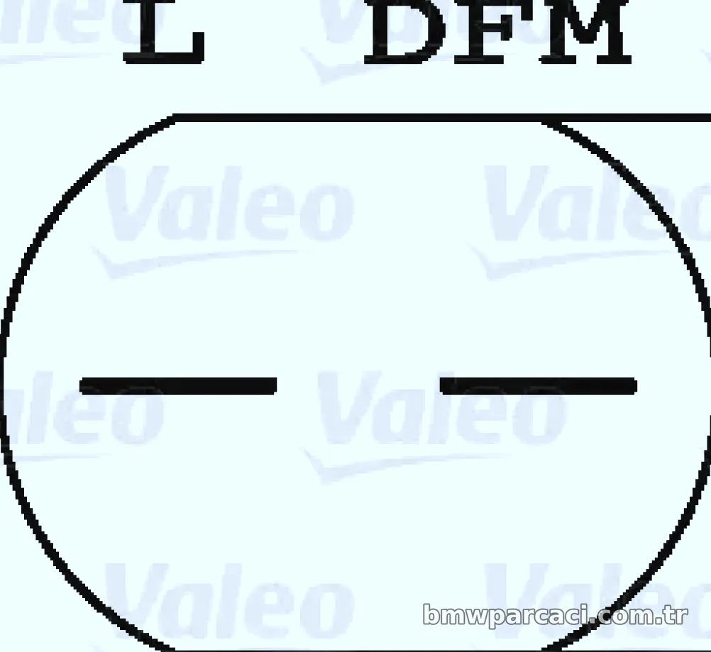 ALTERNATOR SARJ DINAMOSU 12V 150A BMW M47 M57 E46 E83 E53 - Valeo - VALEO 439567