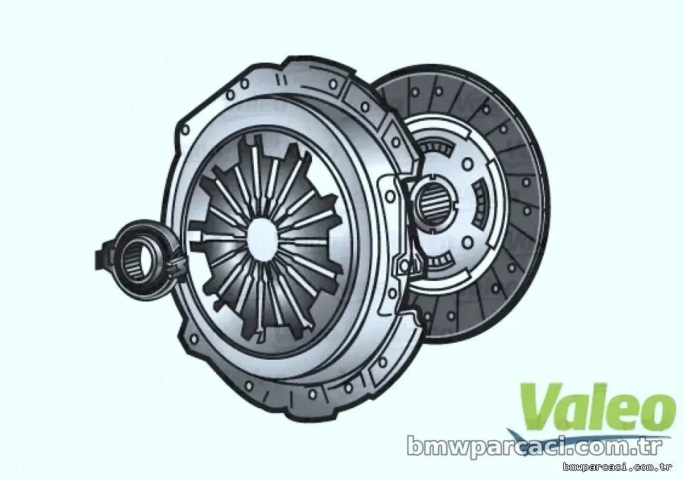 DEBRIYAJ SETI (RULMANLI) BMW E30 E36 E38 E39 E34 - Valeo - VALEO 801143