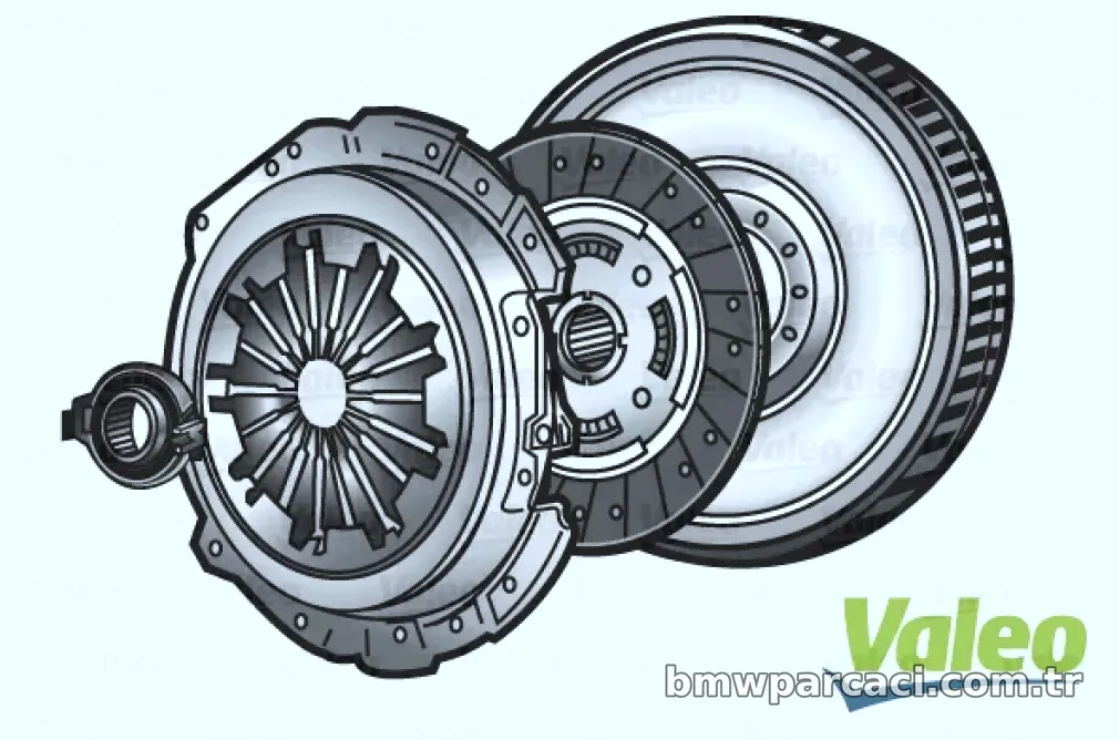 DEBRIYAJ SETI+VOLAN+RULMAN MEKANIK SANZ.BMW M44 B19 M42 B18 E36 92>98 M40 B18 M43 B18 E34 93>96 - Valeo - VALEO 835017