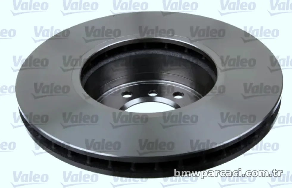 FREN DISKI ON BMW E60 E61 E63 E64 - Valeo - VALEO 197193