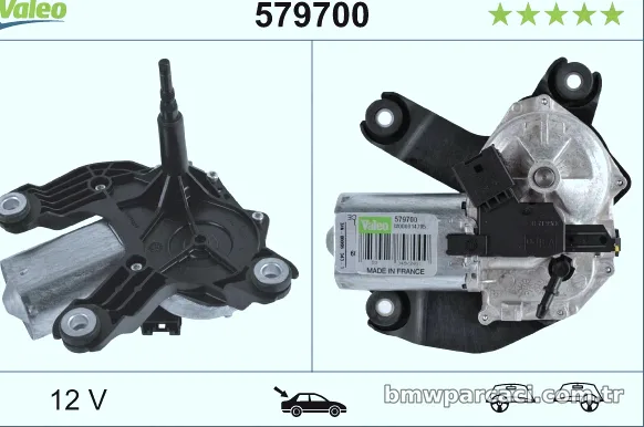 VALEO 579700 Silecek Motoru - VALEO - 579700