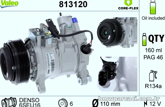 VALEO 813120 Klima Kompresörü