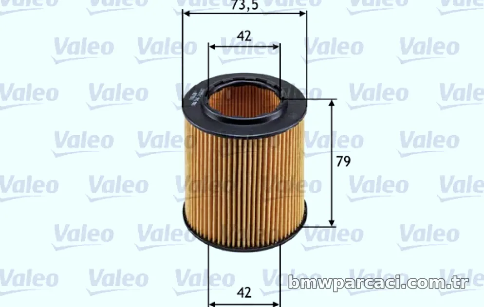 YAG FILTRESI BMW E87 E82 F10 E60 E90 F30 E65 E92 F32 F34 F36 F22 E63 E64 F01 E84 E83 F25 F26 E70 E71 F15 Z4 E85 E89 - Va