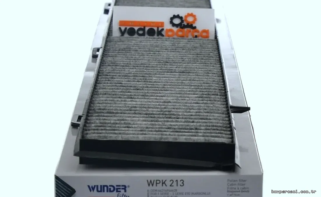 WUNDER WPK213 | Bmw X1 Seri E84 E90 E92 E87 Kasa Karbonlu Polen Filtresi - WUNDER - WUN.WPK213