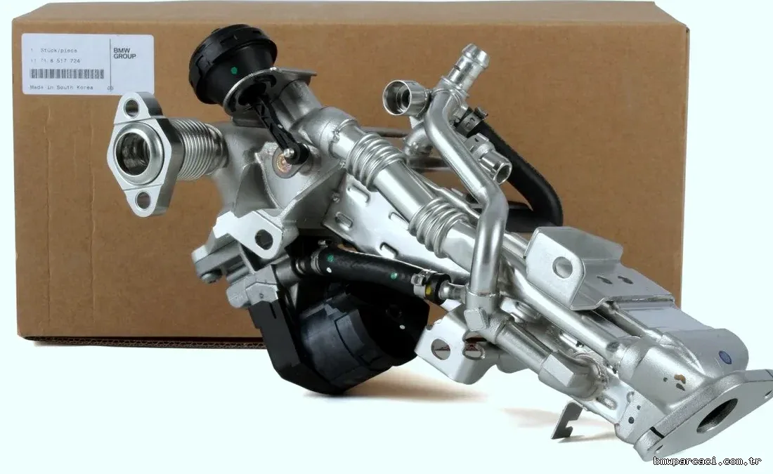 BMW 11718517724 | X5 F15 Kasa 25d Egr Soğutucu Radyatörü Orijinal (11718517724) - BMW - BMW.11718517724