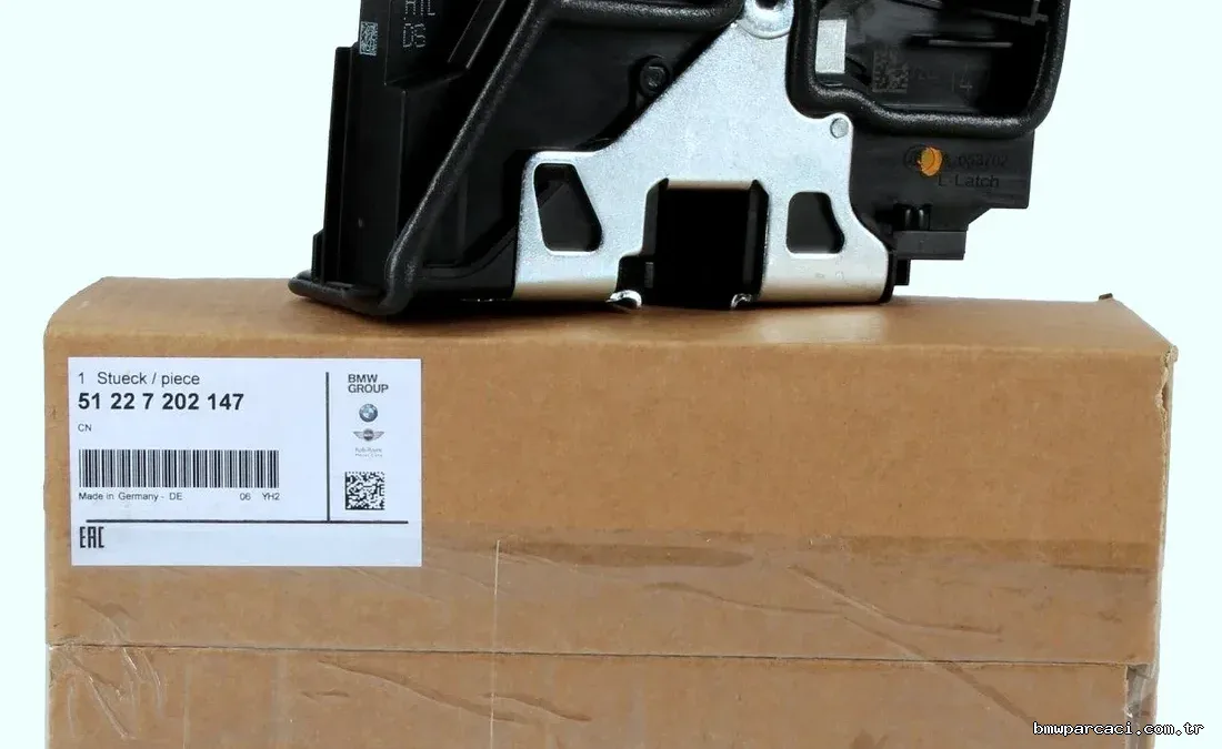 BMW 51227202147 | Arka Sol Kapı Kilidi 3 Serisi E90 LCI E81/E87 F20 2 Serisi F22 5 Serisi F10 - BMW - BMW.51227202147 ,E