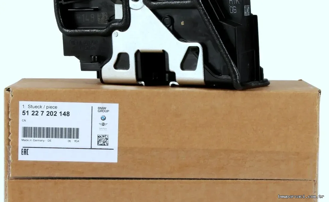 BMW 51227202148 | 4 Serisi F32 3 Serisi F30 1 Serisi E81 Arka Sağ Kapı Kilidi Orijinal - BMW - BMW.51227202148 ,F32