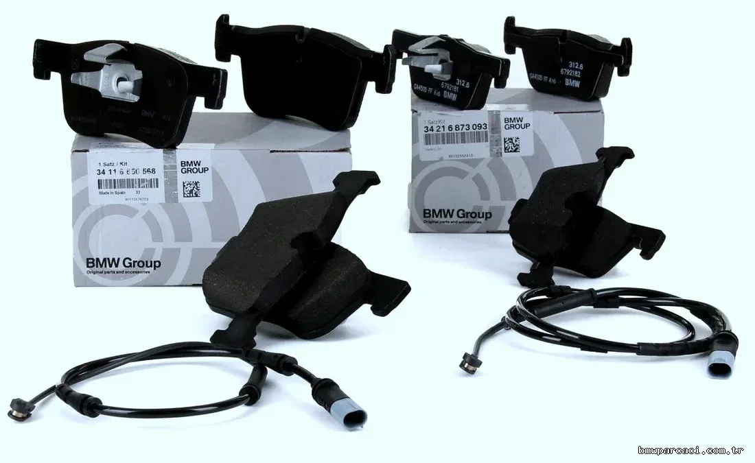Bmw F30 Kasa 320i ed Ön Ve Arka Fren Balata Seti Orijinal - BMW - BMW.34116874331 / BMW.34216873093 / ASP.2WIN1054 / ASP