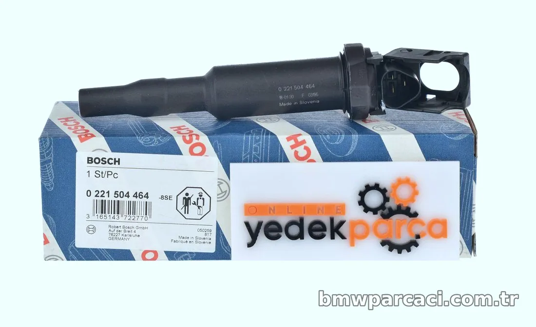 BOSCH 0221504464 | Mini Cooper ONE R56 2010-2014 Ateşleme Bobini E46 E87 E90 E91 E60 - BOSCH - BOS.0221504464 ,9