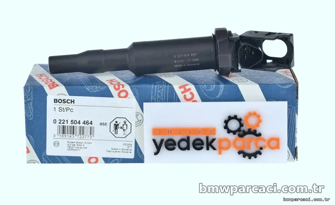 BOSCH 0221504464 | Mini Cooper S Clubman R55 Kasa Ateşleme Bobini E46 E87 E90 E91 E60 - BOSCH - BOS.0221504464 ,12
