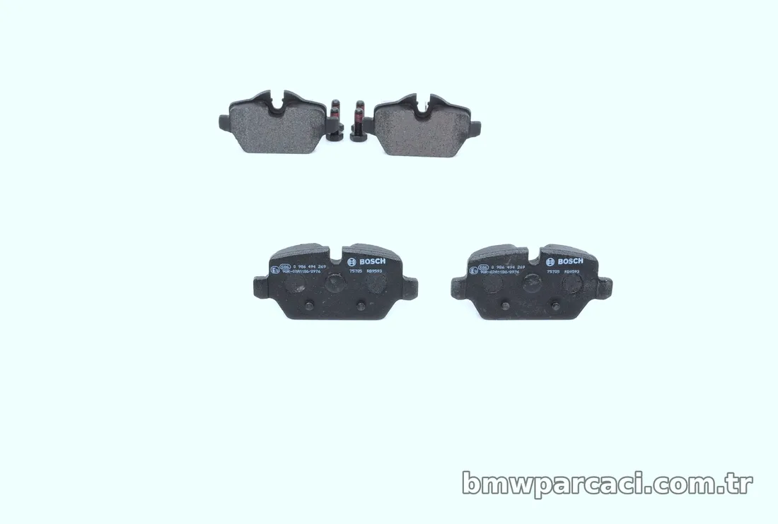 BOSCH 0986494269 Fren Disk Balata - BOSCH - 0986494269