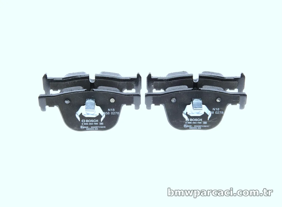 BOSCH 0986494786 Fren Disk Balata - BOSCH - 0986494786