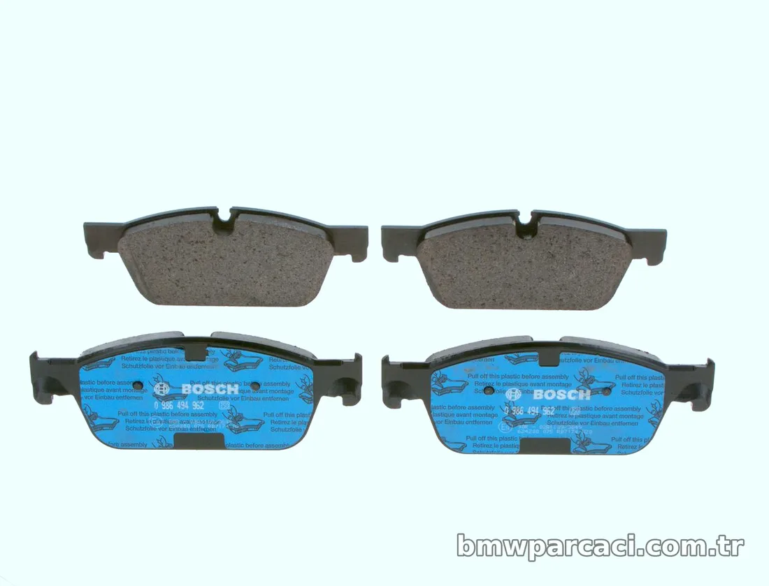 BOSCH 0986494962 Fren Disk Balata - BOSCH - 0986494962