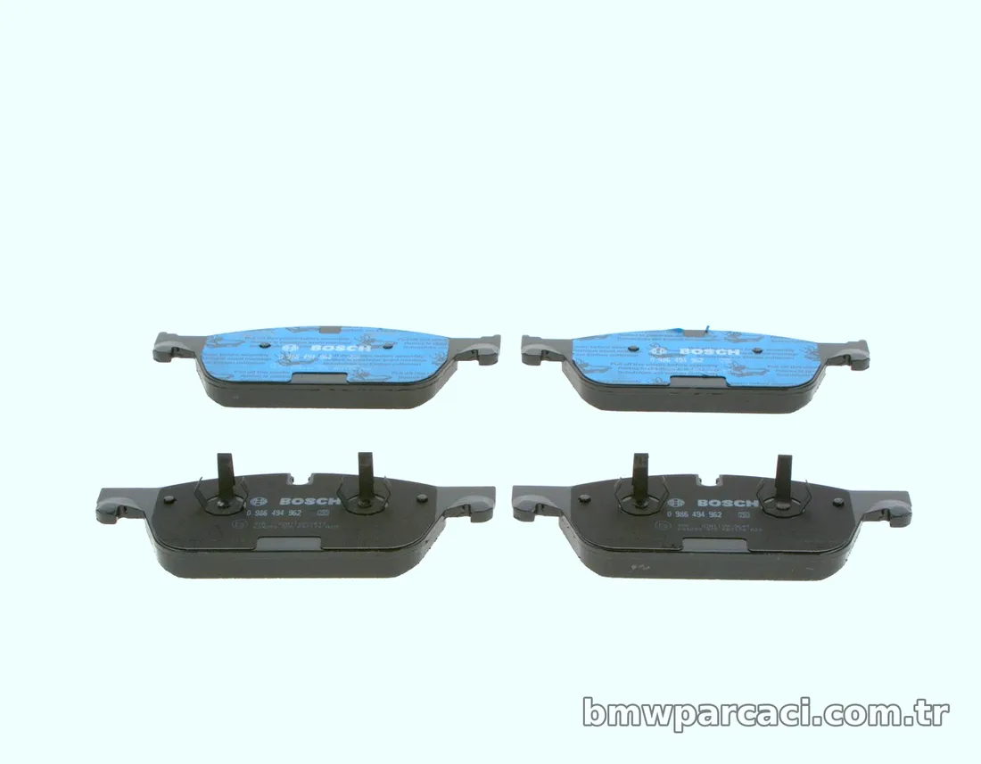 BOSCH 0986494962 Fren Disk Balata - BOSCH - 0986494962