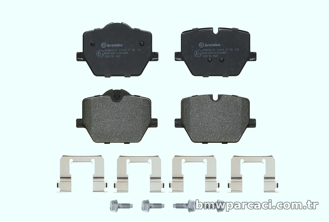 BREMBO P06116 Fren Disk Balata - BREMBO - P06116