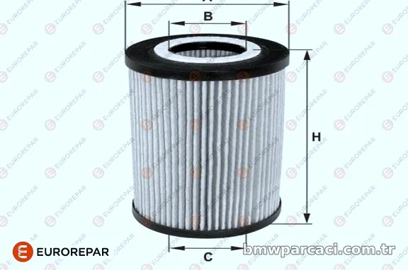 EUROREPAR 1682281780 Yağ Filtresi - EUROREPAR - 1682281780