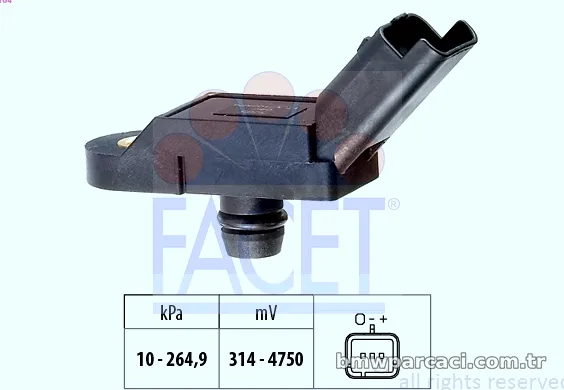 FACET 103164 MAP Sensörü - FACET - 103164