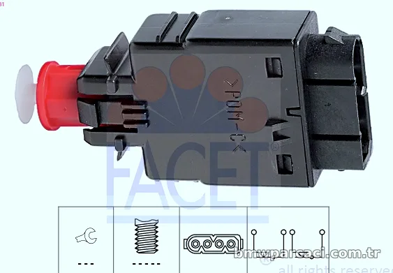 FACET 71081 Fren Müşürü - FACET - 71081