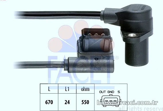FACET 90485 Krank Sensörü - FACET - 90485