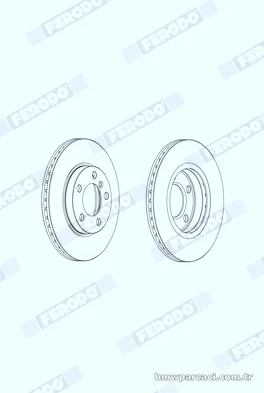 FERODO DDF2122C Fren Disk Ayna - FERODO - DDF2122C