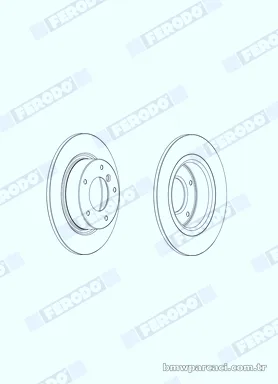 FERODO DDF2123C Fren Disk Ayna - FERODO - DDF2123C