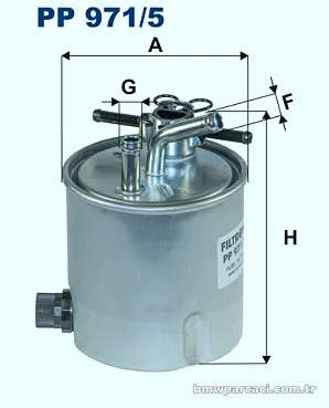 FILTRON PP9715 Yakıt Filtresi - FILTRON - PP9715