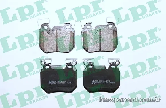LPR 05P1790 Fren Disk Balata - LPR - 05P1790