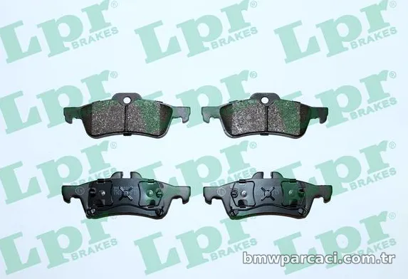 LPR 05P861 Fren Disk Balata - LPR - 05P861