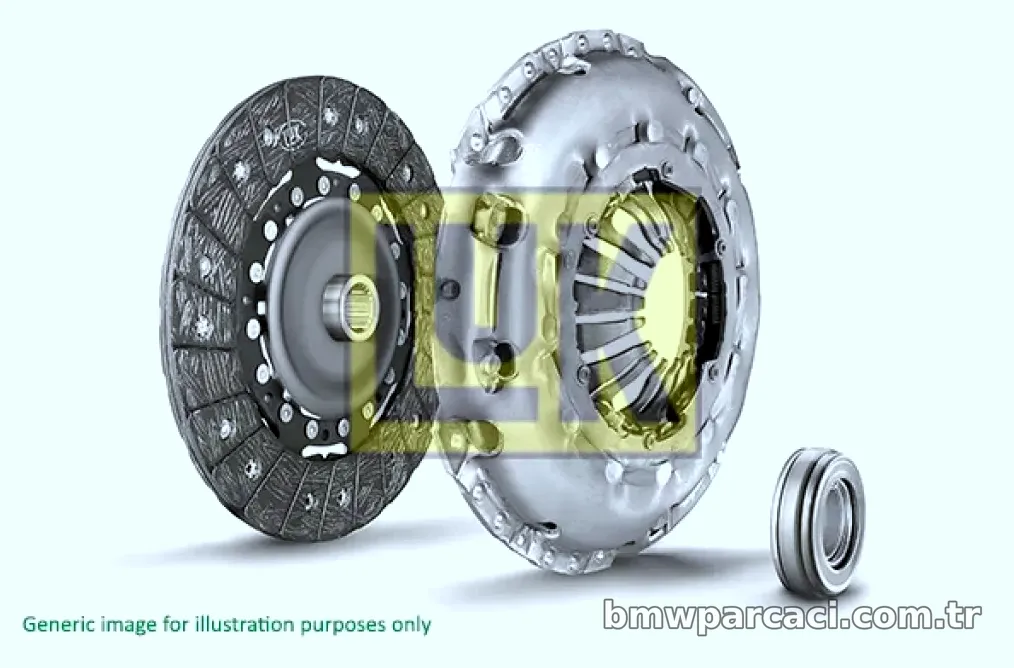 DEBRIYAJ SETI RULMANLI BMW M54 B30 E46 M62 B35 E39 E38 - LUK - LUK 624334600